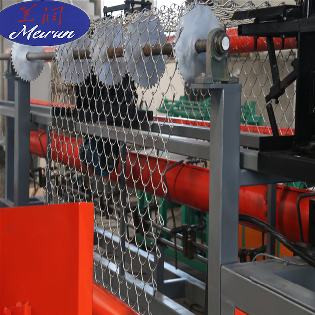 Fully-automatic Chain Link Fence Machine with Cheap Price Popular in Africa And South America 