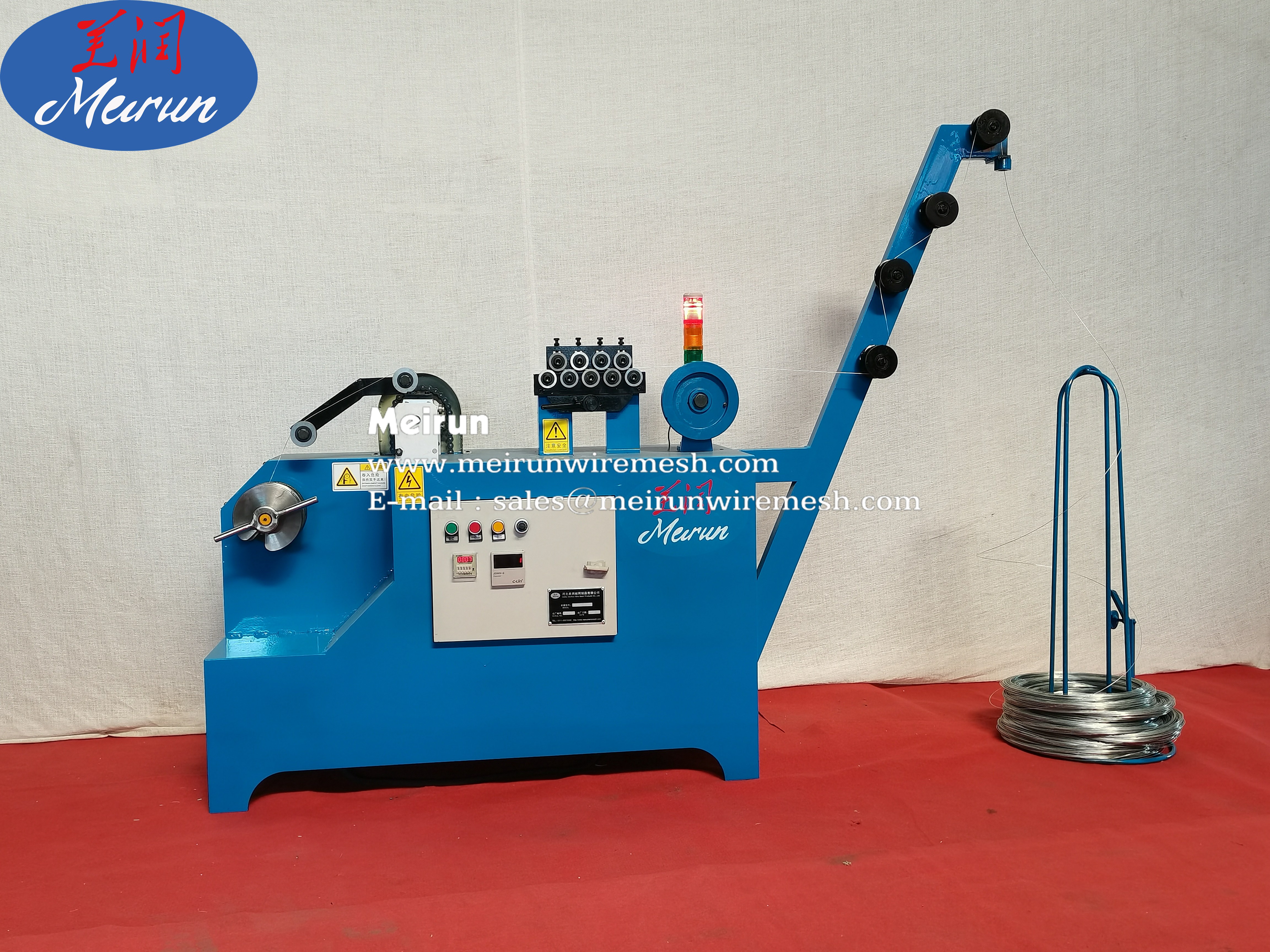 Many Material Steel Wire And Copper Galvanized Wire Forming Machine 