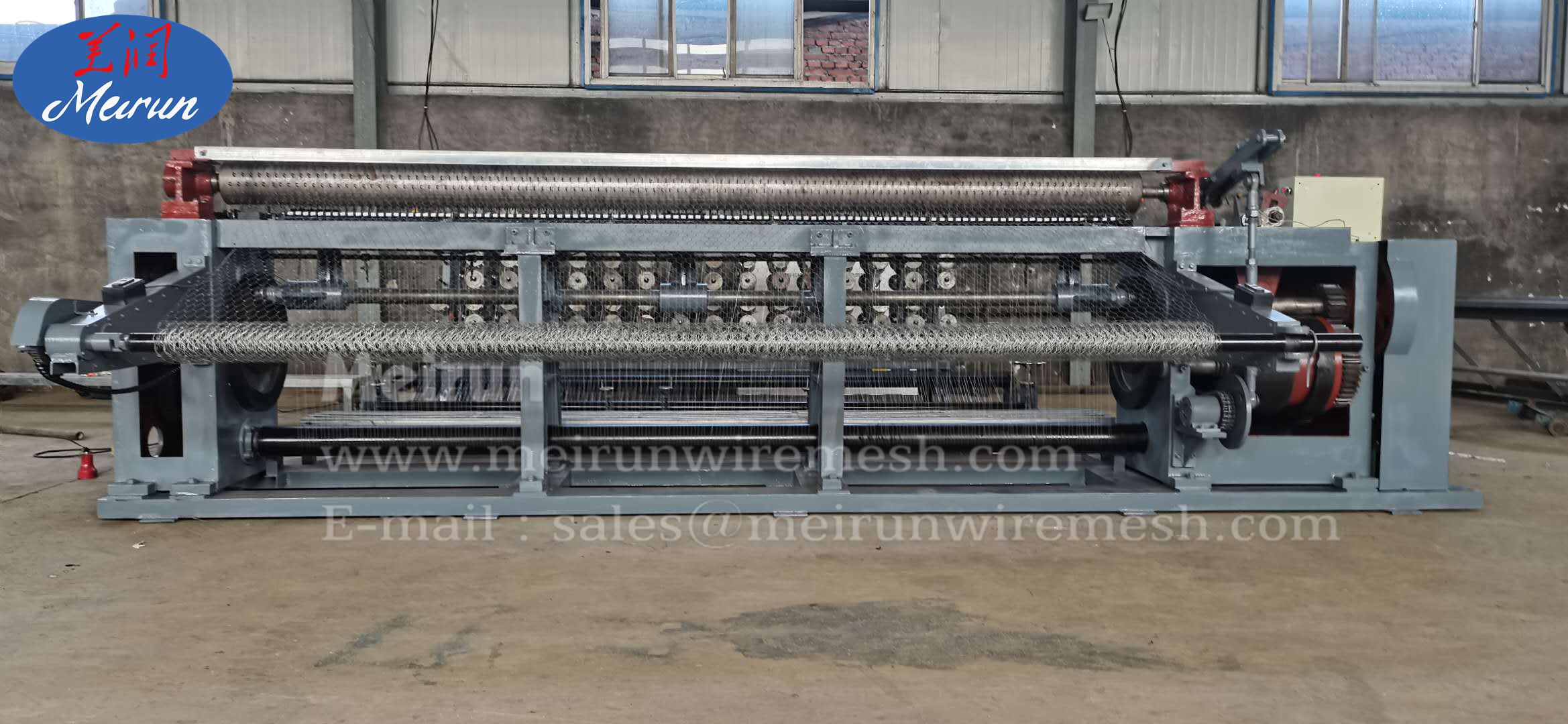 Professional Manufacturer Heavy Duty Heavy Reverse Twist Hexagonal Wire Netting Machine