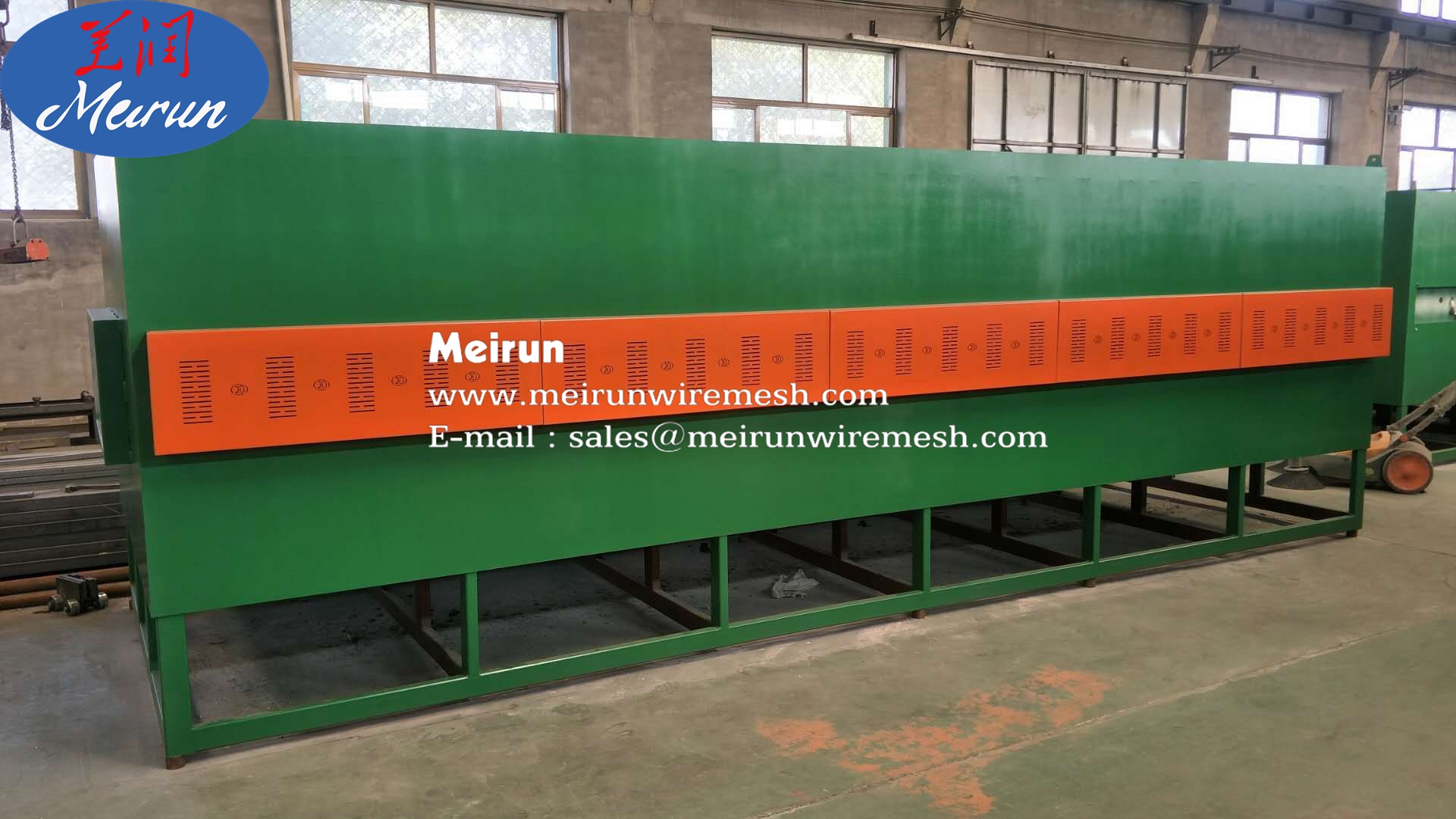 Continuous Gas heating heat treatment furnace