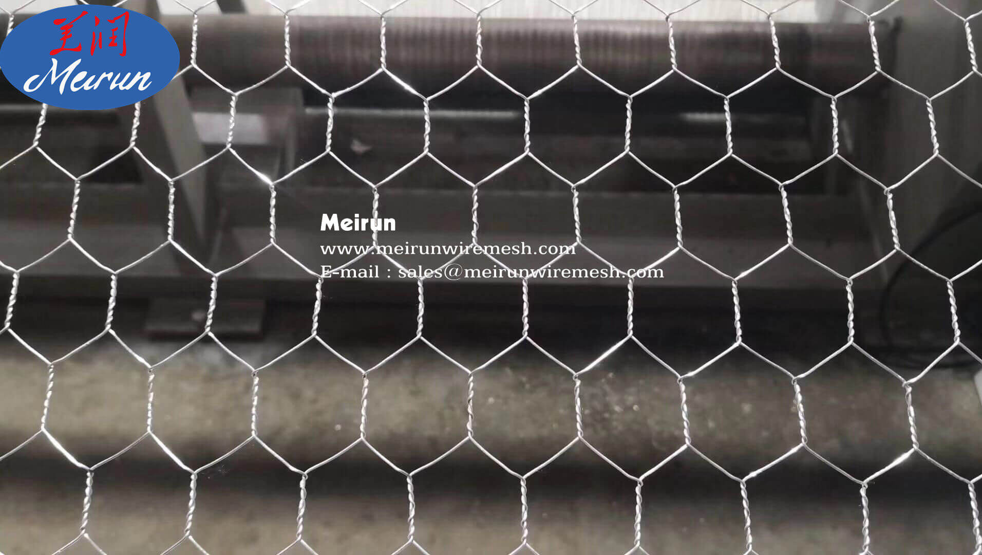 Hexagonal Wire Mesh Making Wire Netting Machine 