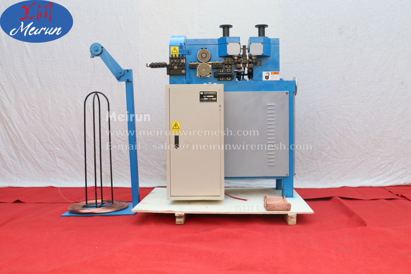 Best Quality Factory Price PVC WIRE Material Double Loop Rebar Wire Machine 