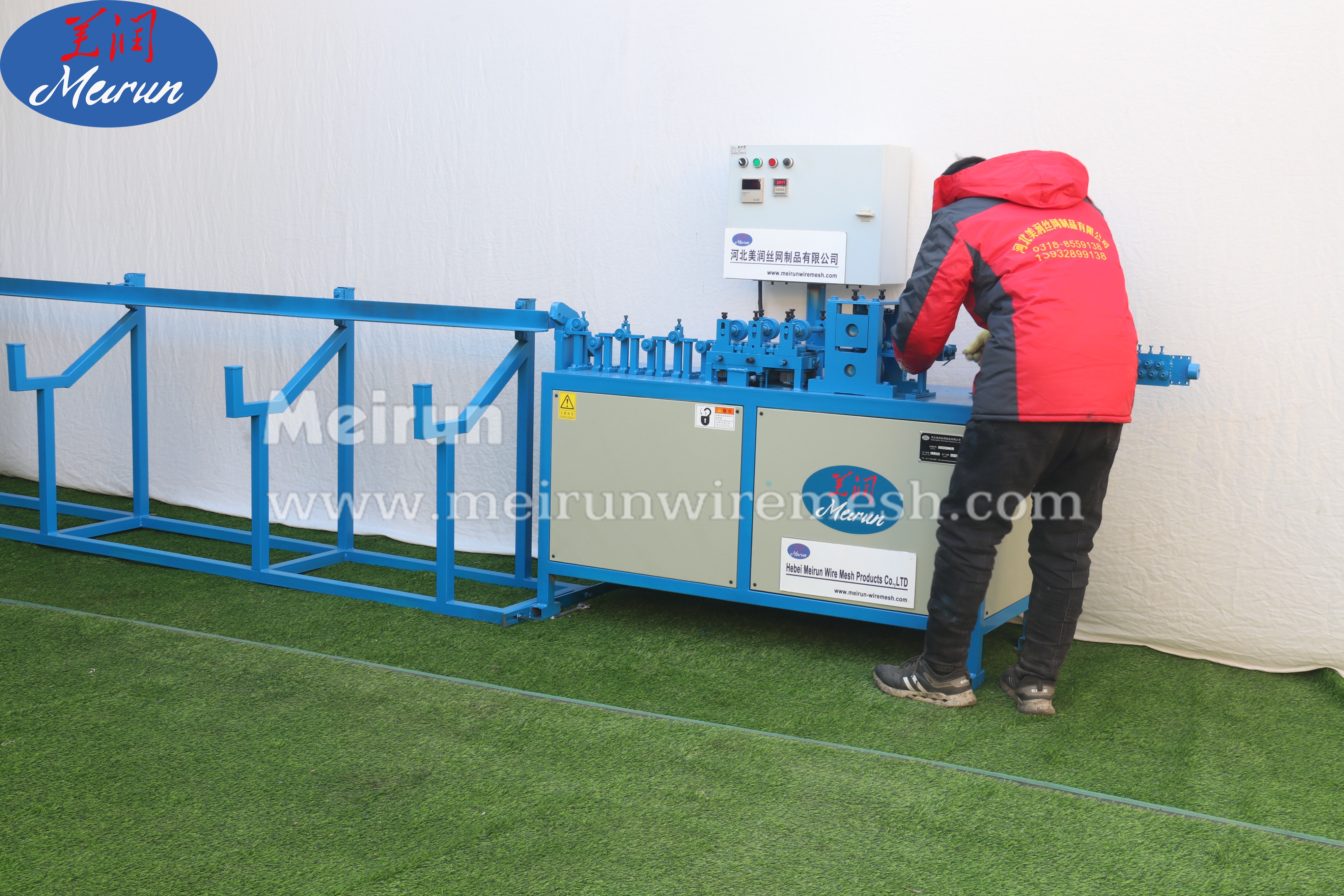 Best Quality Sell To All over The World Razor Barbed Wire Fence Straighten And Cutting Machine