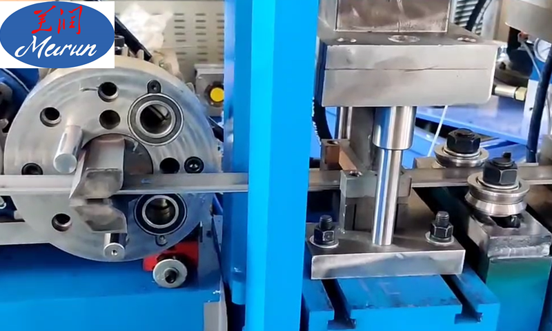 Galvanized Iron Holding Hoop Pipe Clamp Automatic Punching Machine Line
