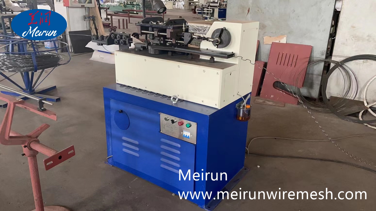  S-Shape Spring Bending And Cutting Sofa Spring Machine