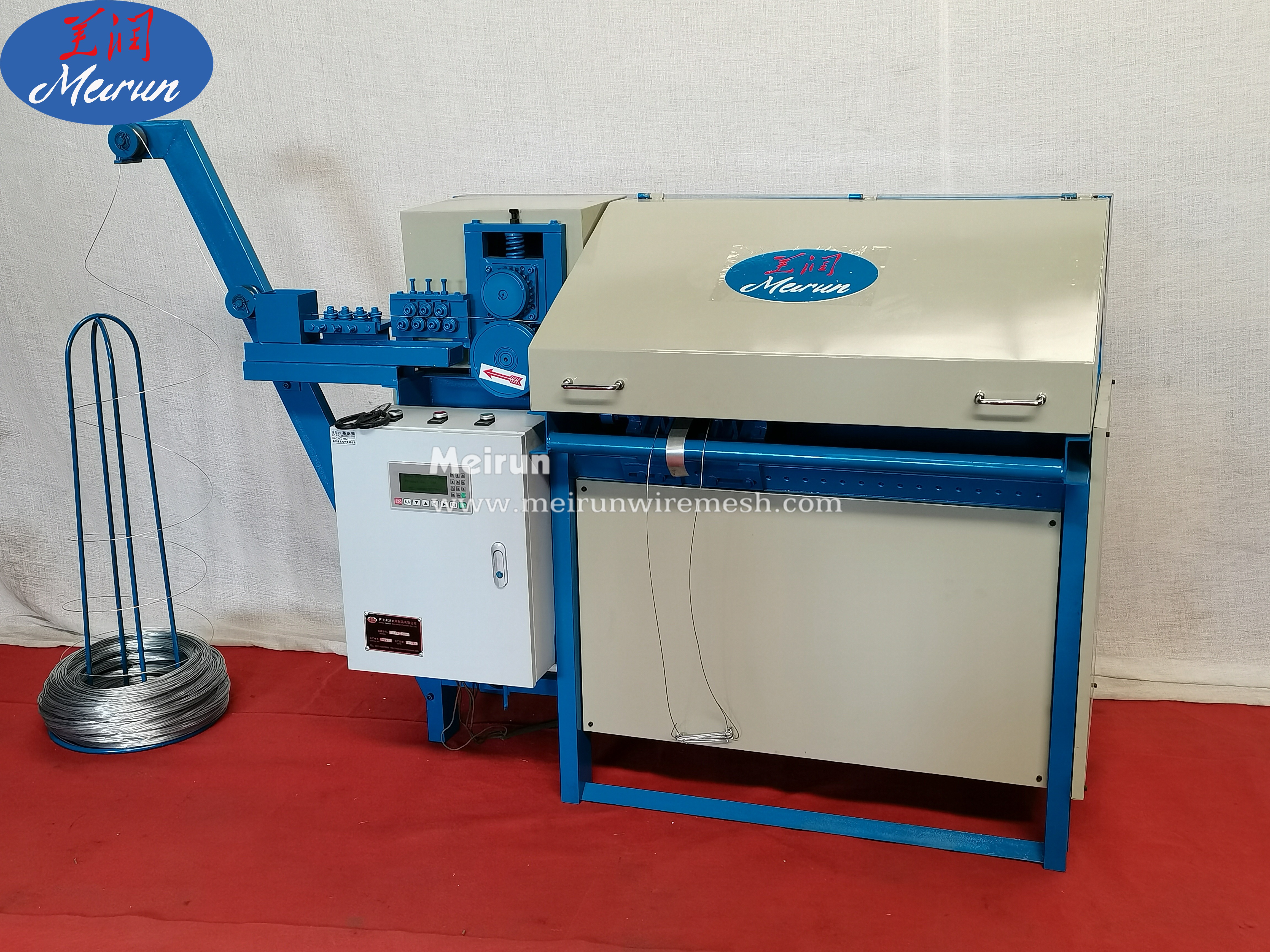 High Tensile Strength Bar Tie Wire Former Binding Wire Loop Machine