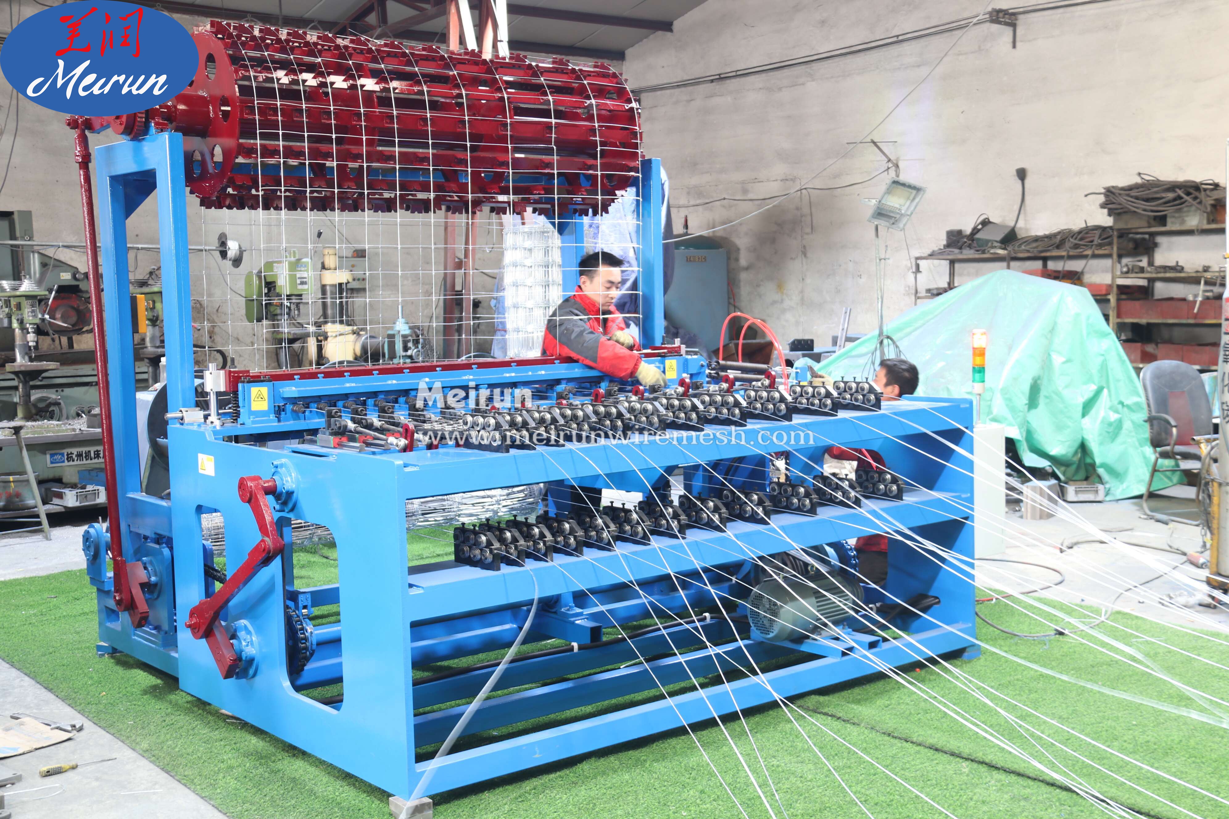Hot Selling Grassland Fence Netting Machine for Making Cattle