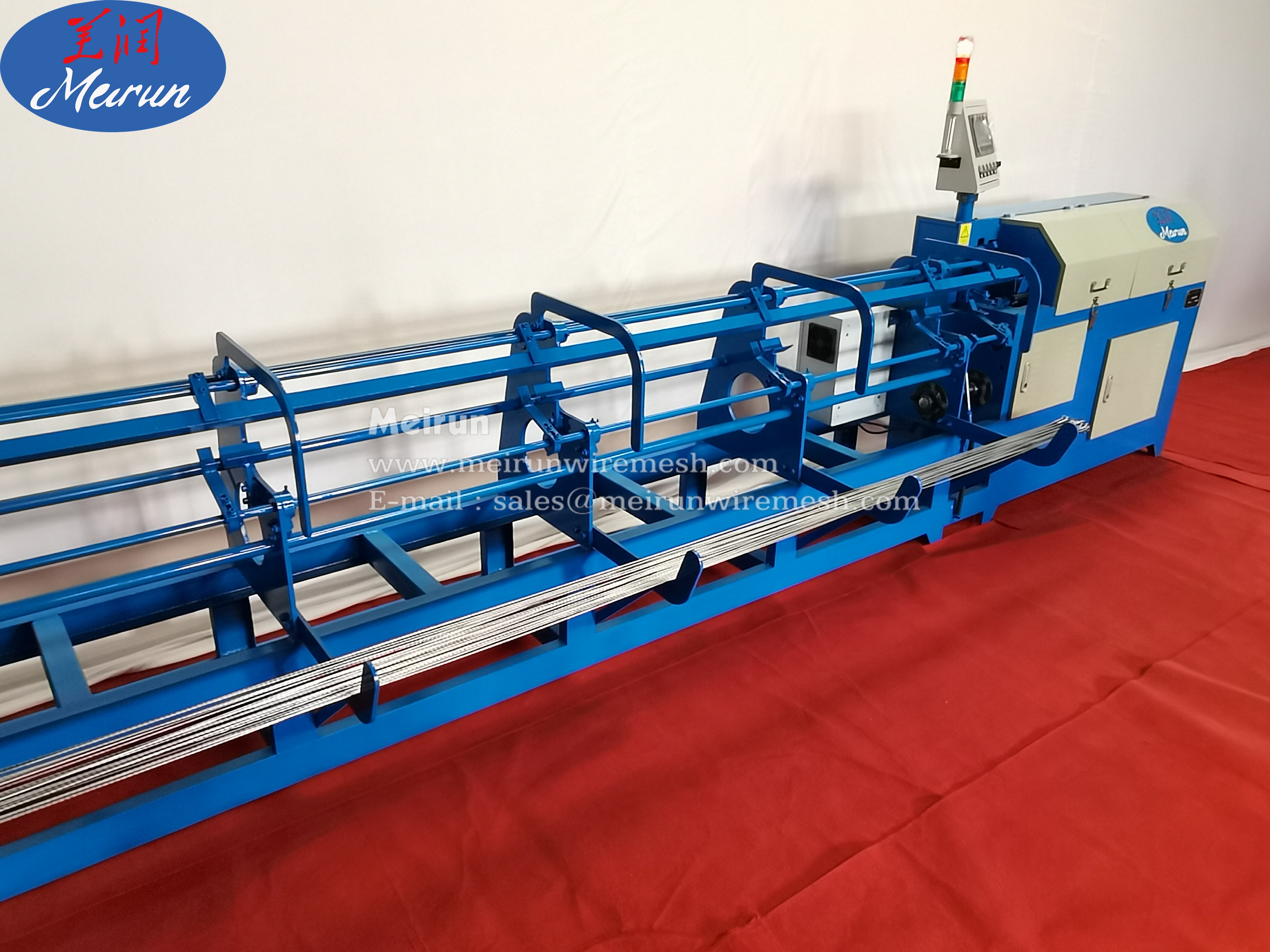 Double Loop End Twist End Handling Ties Wire Machine