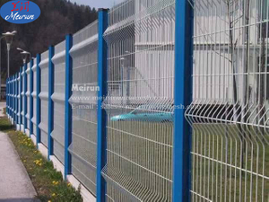 Welding Wire Mesh Fence Panels Galvanized Steel Wire Mesh Fence