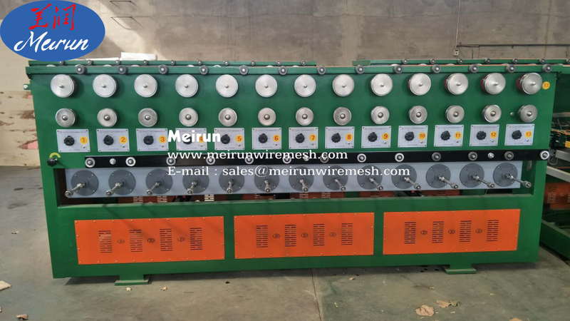 Stainless Steel Drawing Parts Mesh Belt Bright Annealing Furnace
