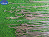 Galvanized Or Black Annealed Quick Link Cotton Bailing Wire Double Loop Wire Ties Making Machine 