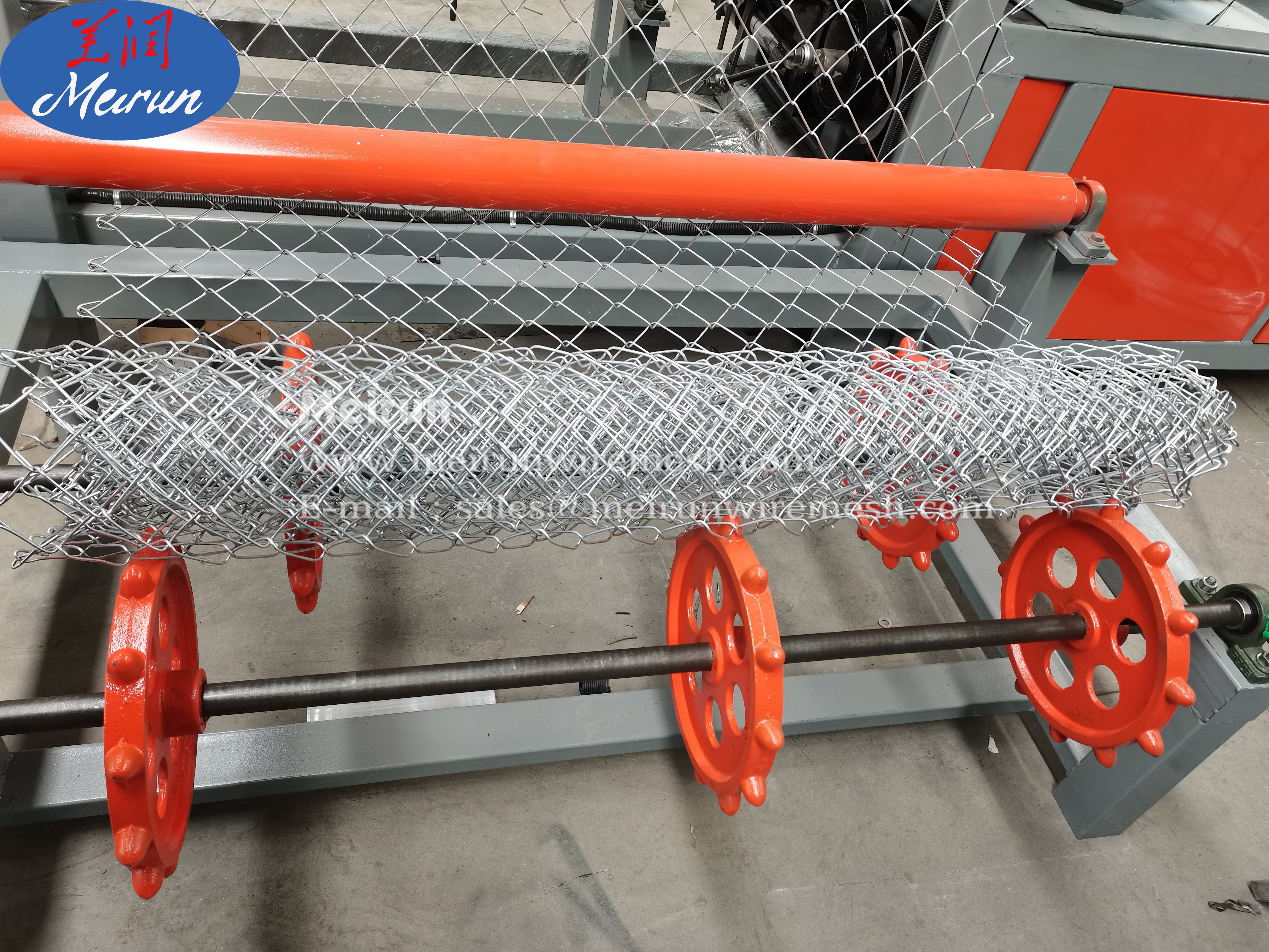 Used Chain Link Wire Fence Manufacturing Machine for Sale