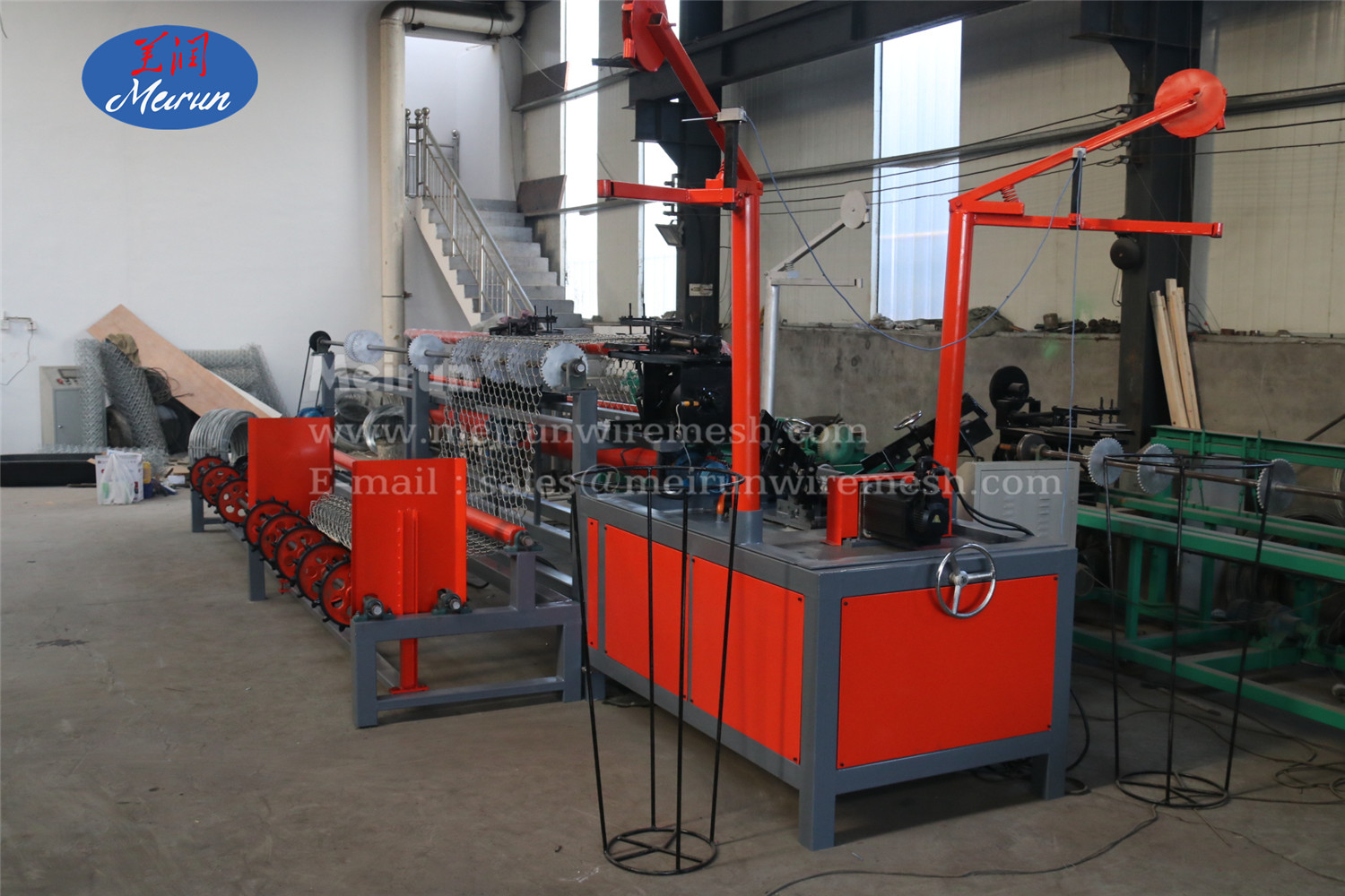 Factory New Design Chain Link Fence Machine