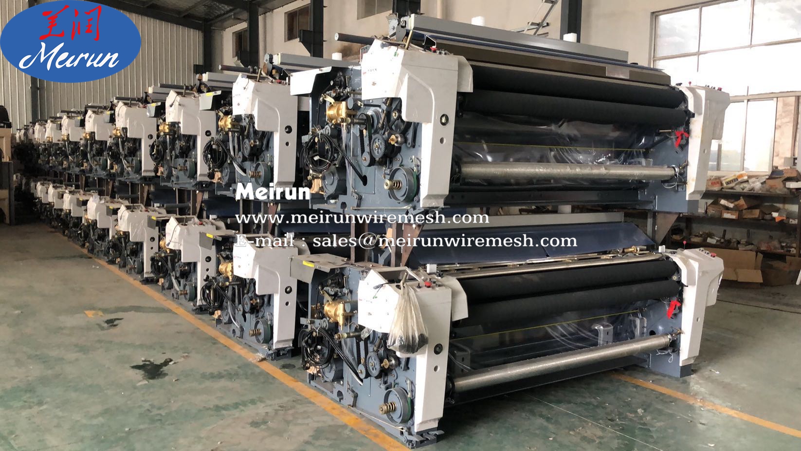 Plastic Artificial Grass Lawn Extruding Machine And Fiber Glass Wire Weaving Machine 