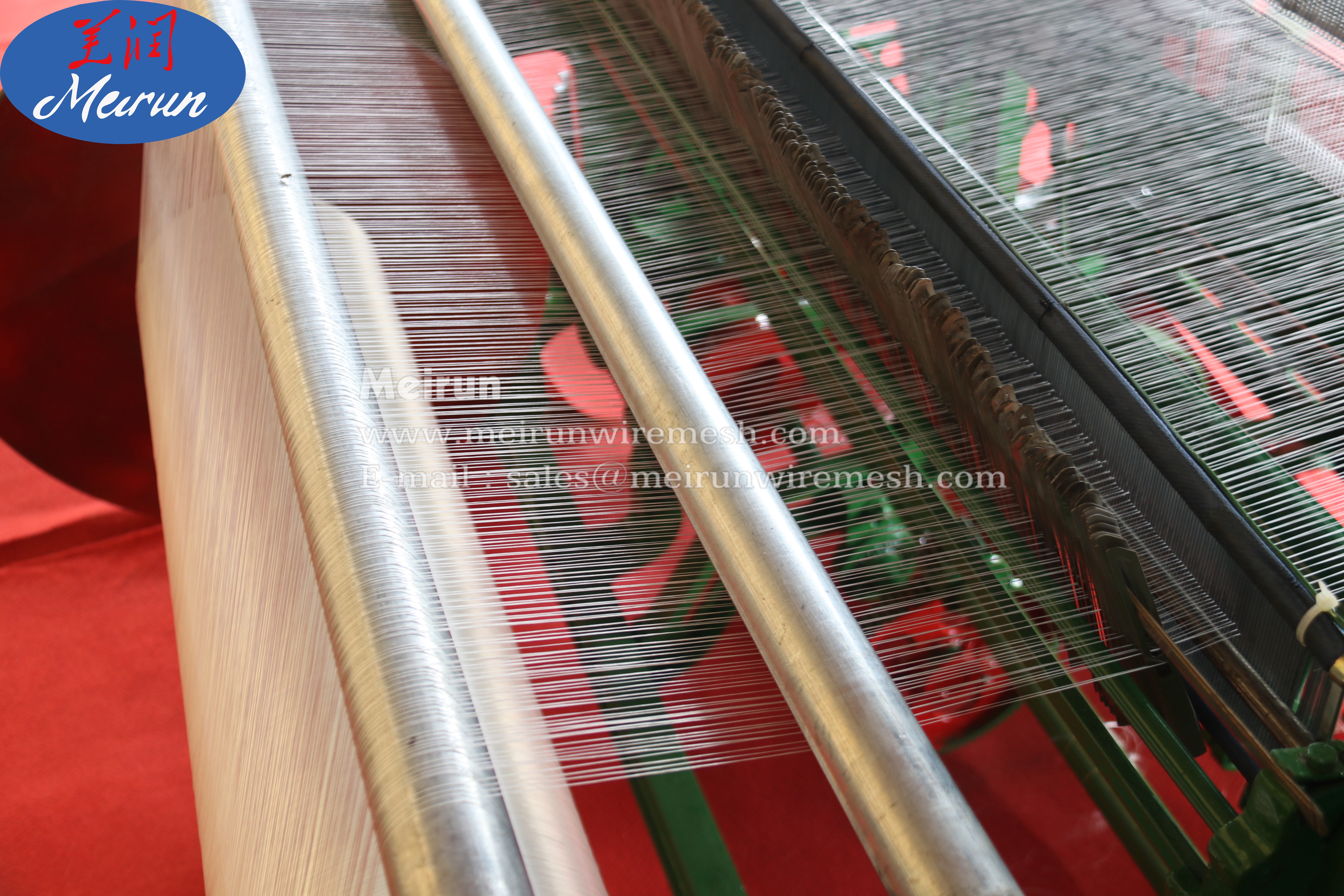 Fiberglass Wire Weave Making Machine And Warpping Machine 