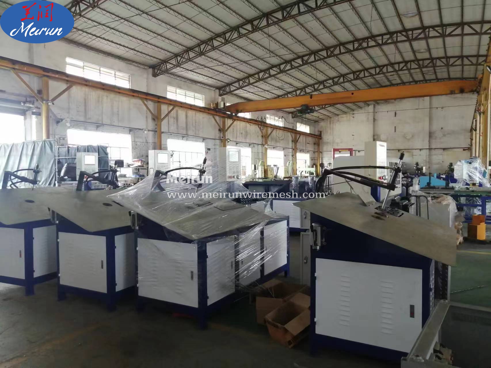 CNC Automatic Iron Coil Wire Coil Bending Making Machine