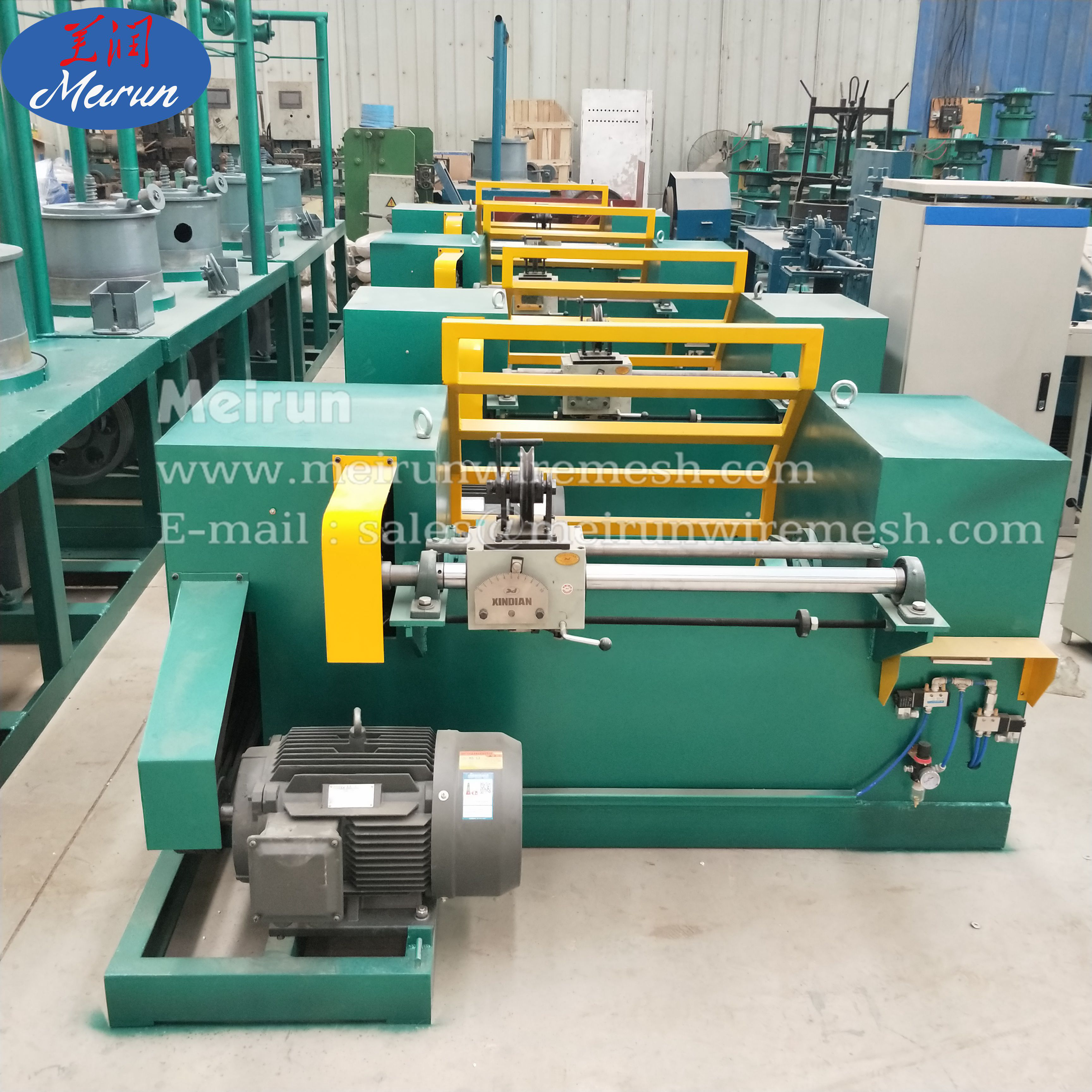  Straight Line Copper And Steel Cable Or Wire Drawing Machine