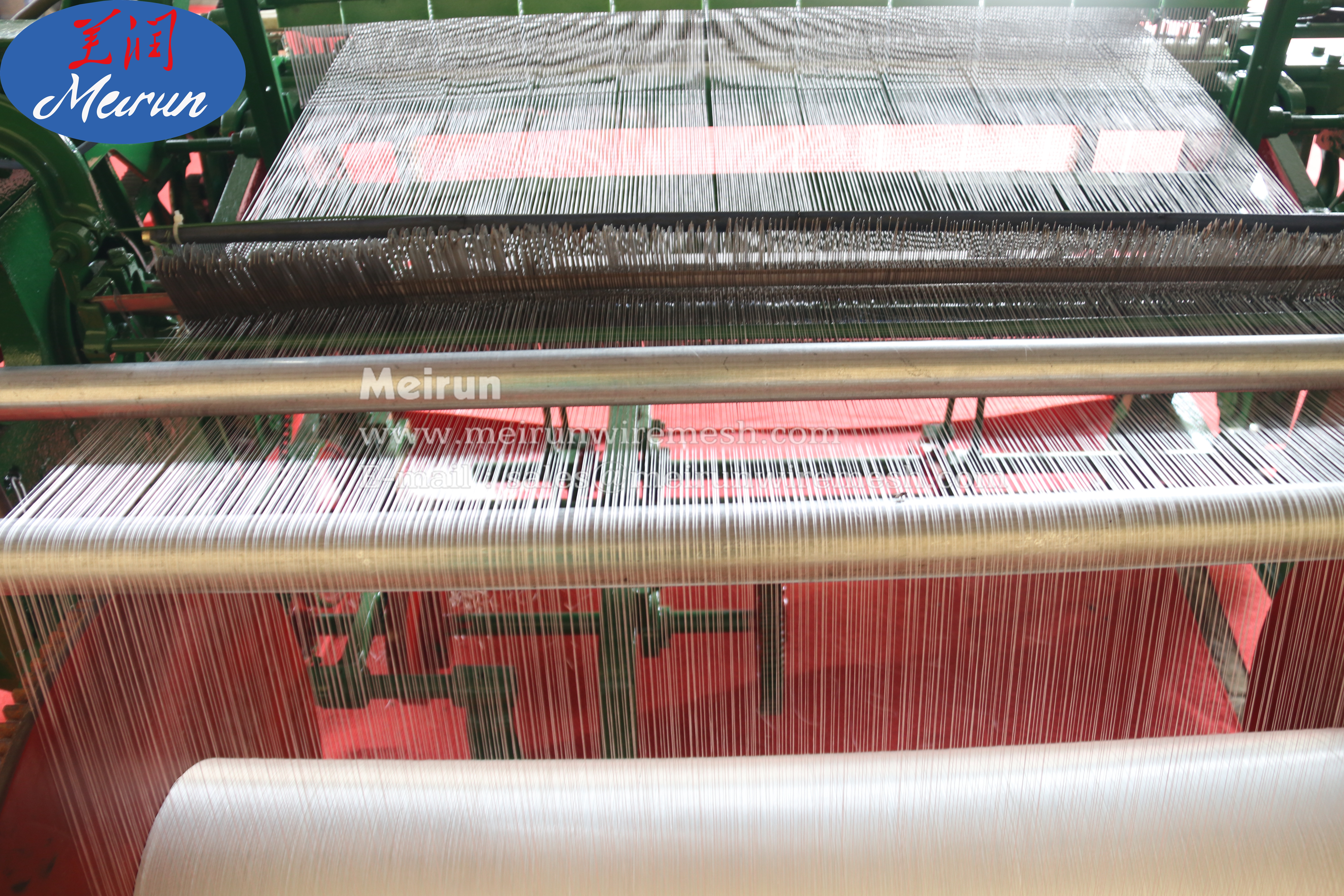 Fiberglass Wire Mesh Weave And Warpping Making Machine 