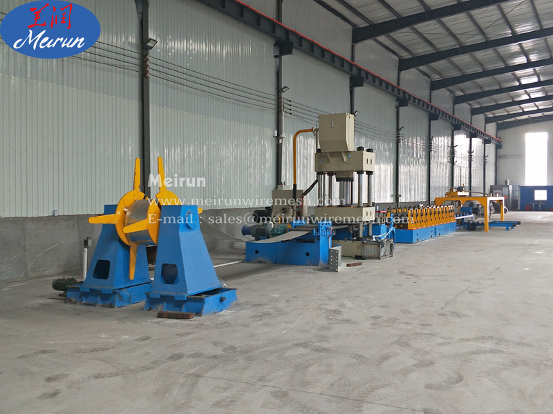 Numerous Use Highway Guardrail Traffic Barrier Roll Forming Making Machine