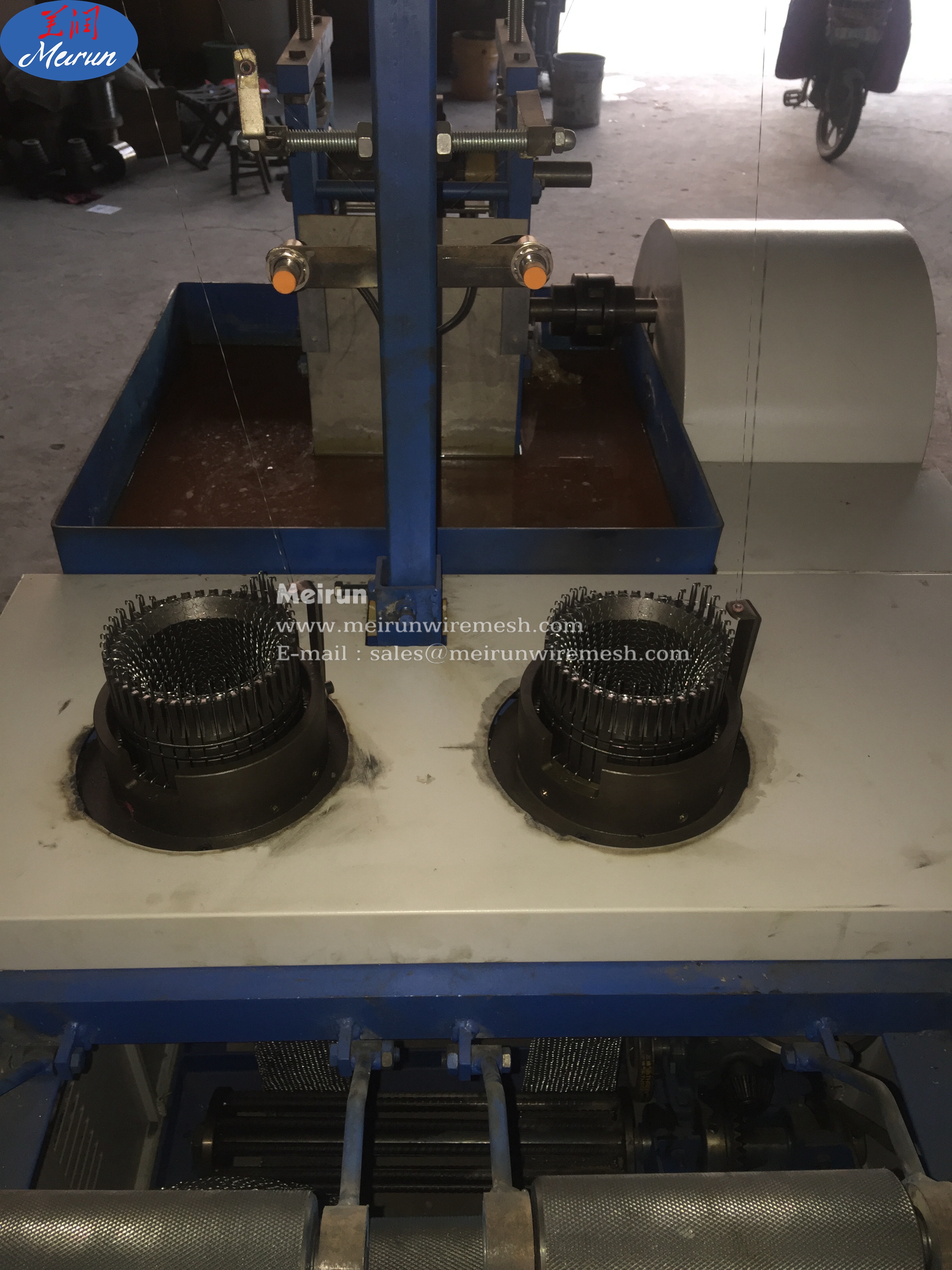 Automatic Stainless Steel Ball Scourer Scrubber Making Machine