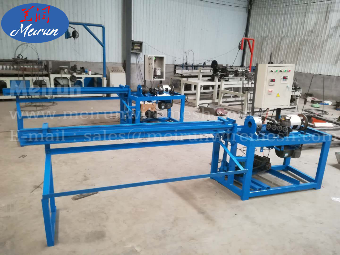 Chain mesh Conveyor Belt Making Machine 