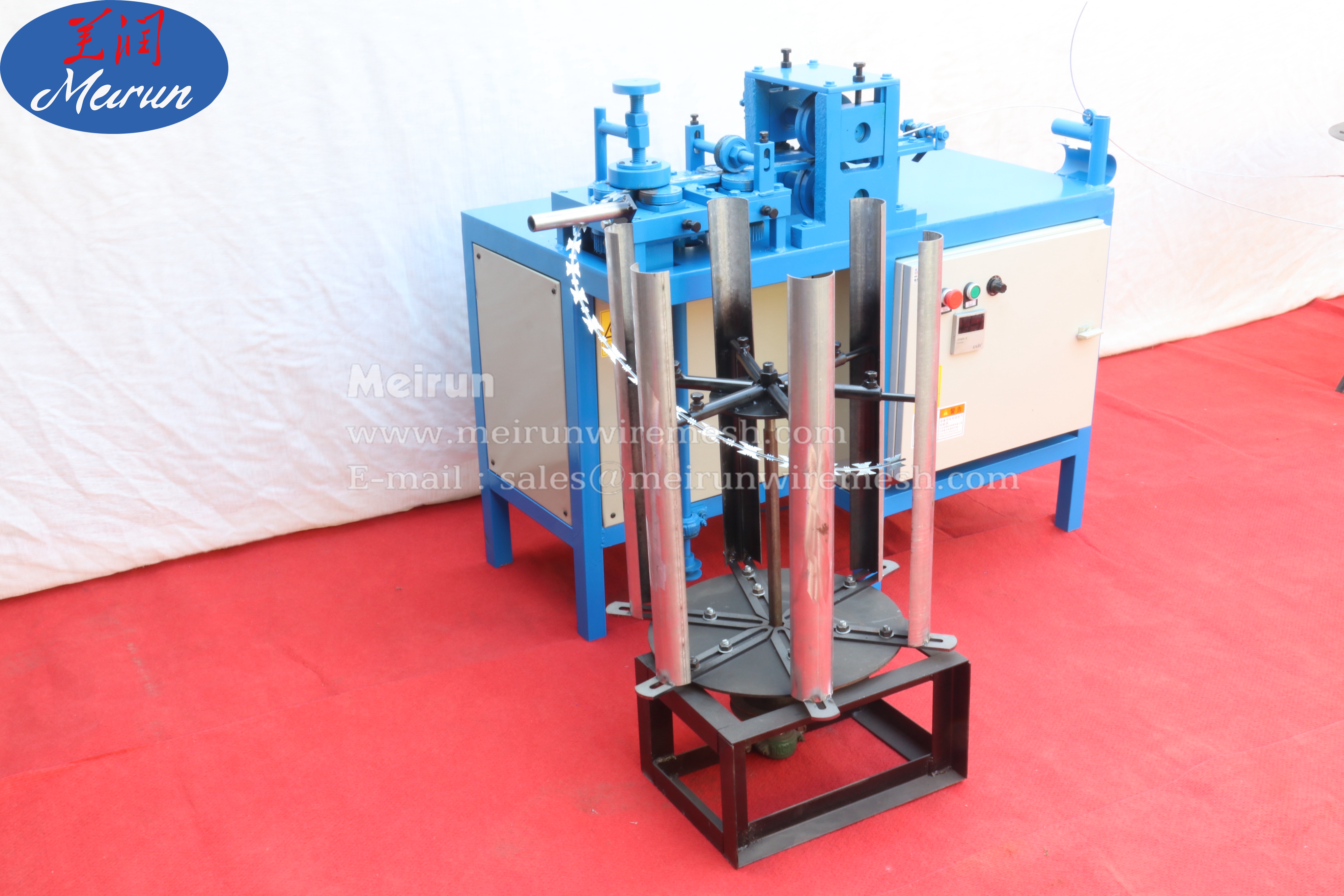 Best Price Razor Barbed Wire Making Fence Production Line