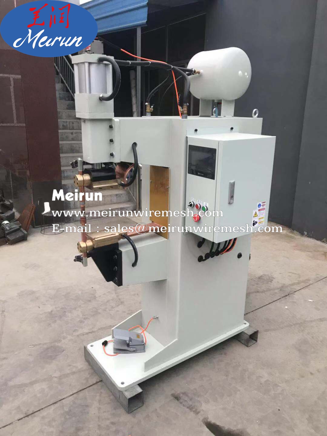 Pedal Spot Welder Aluminum Plate Semi-Automatic Welding Machine