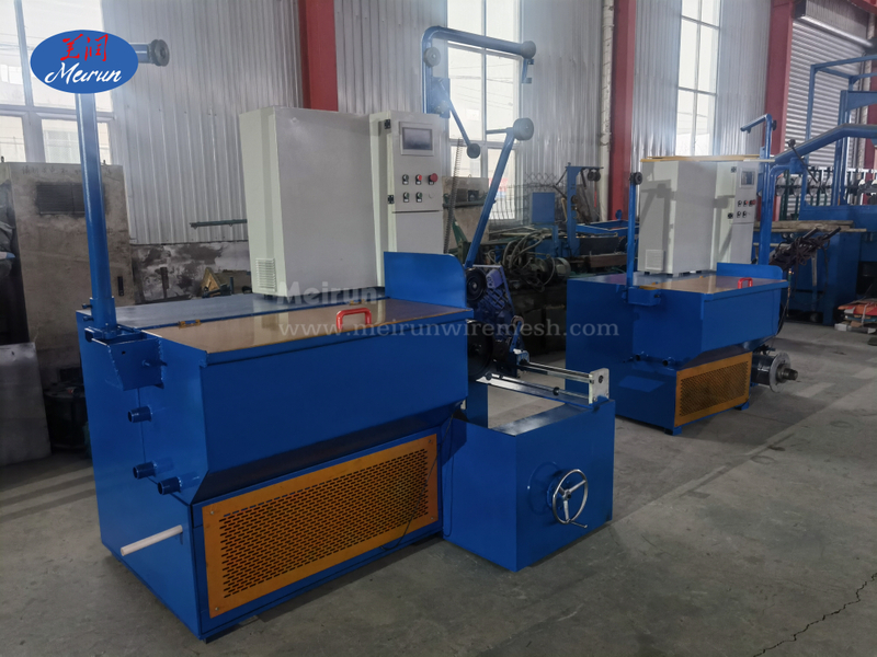 High Efficiency Straight Line Water tank wire drawing making machine