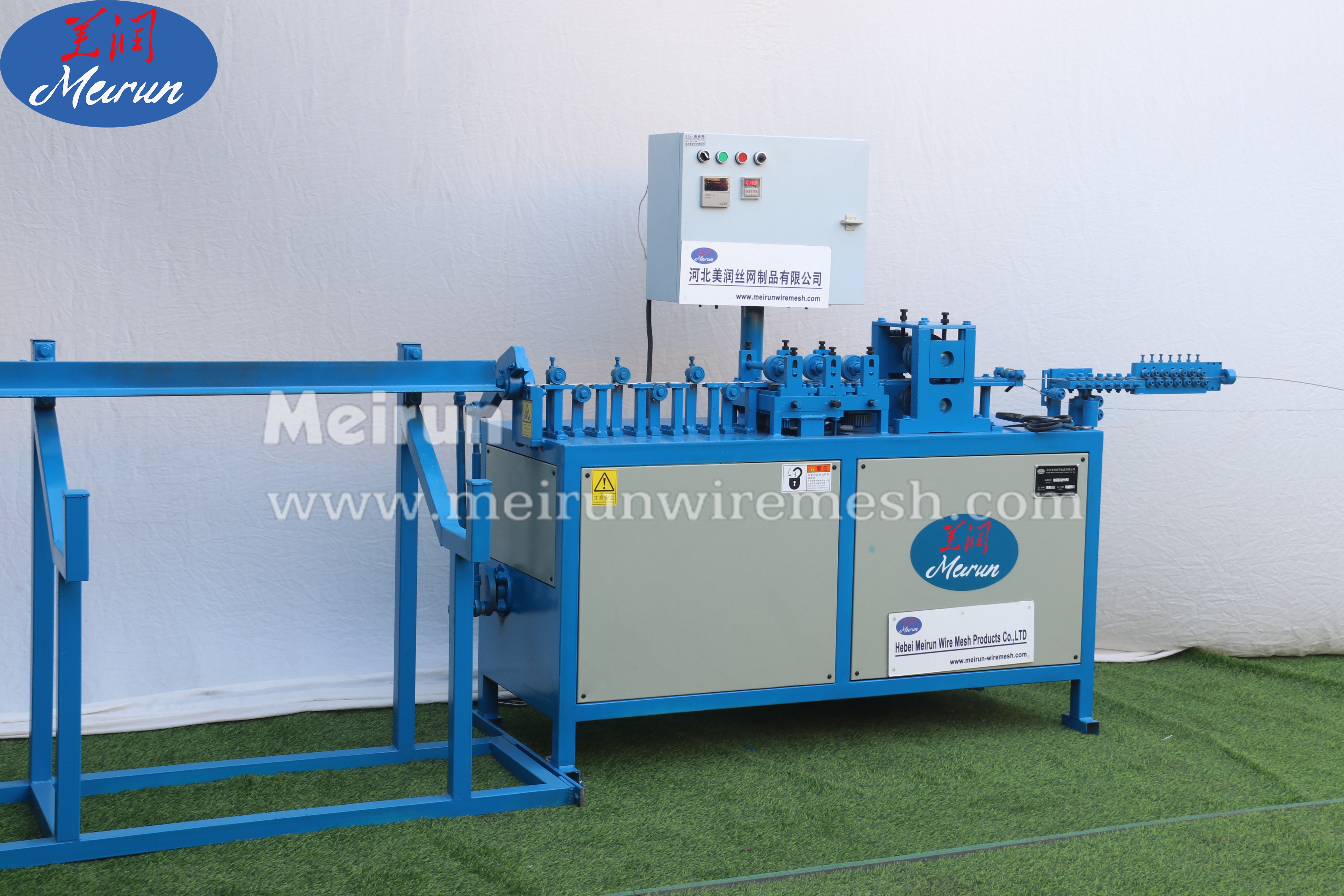 Made in China Razor Barbed Wire Fence Welded Making Machine 