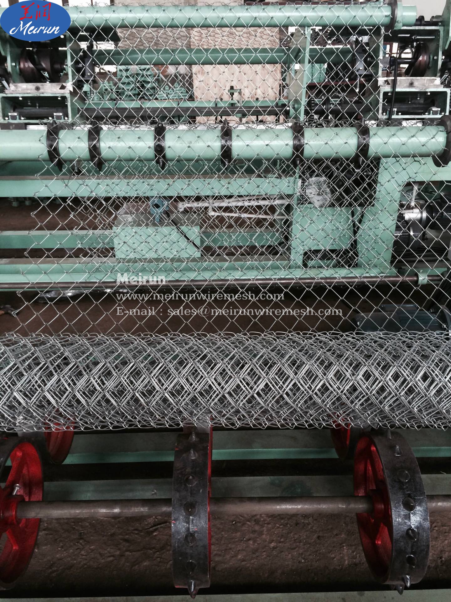 Chain Link Fence Wire Machine