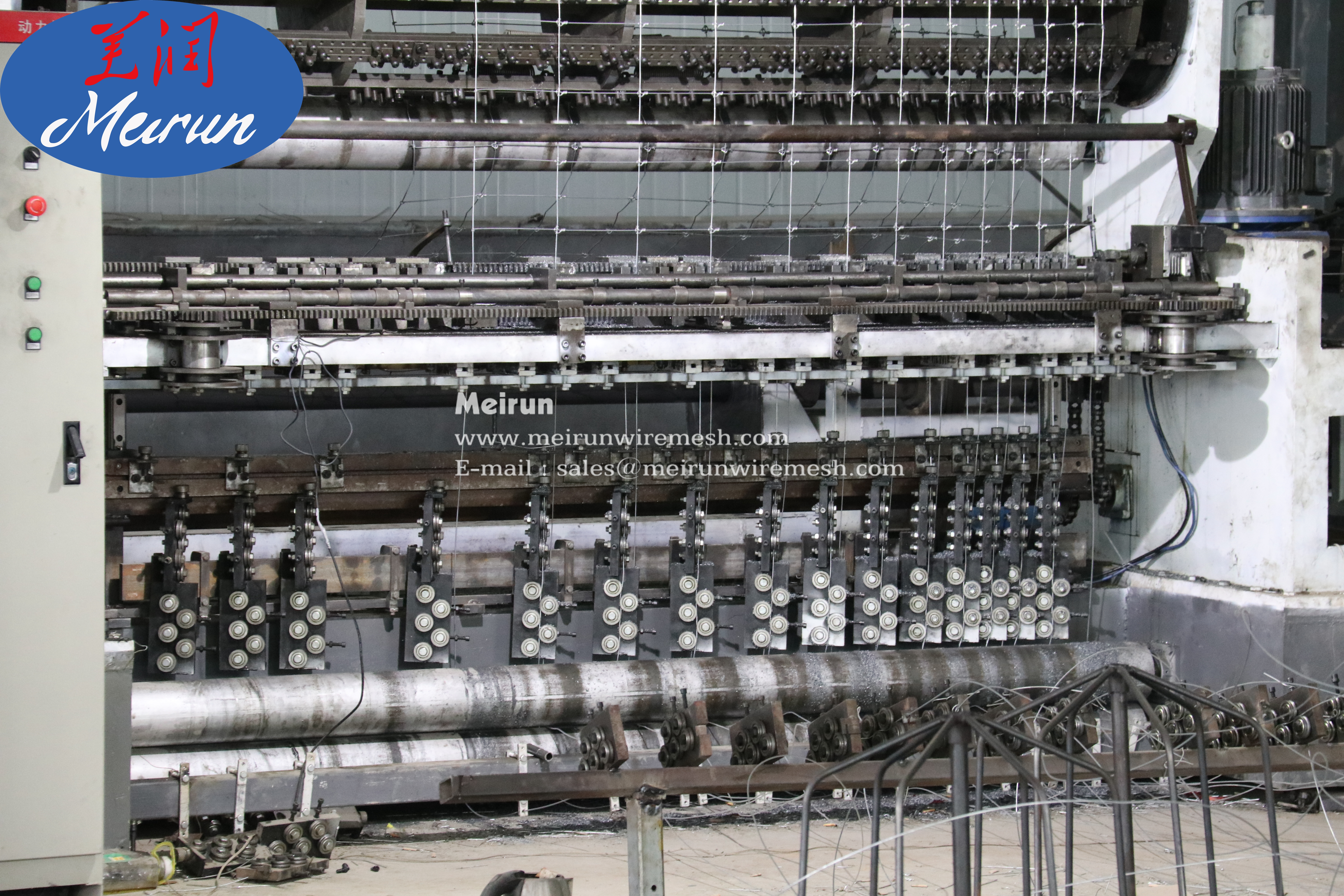 Fixed Knot Grassland Mesh Fence Making Machine