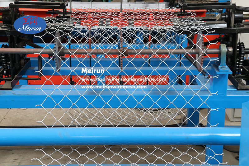 Best Selling Used Chain Link Fence Making Machine